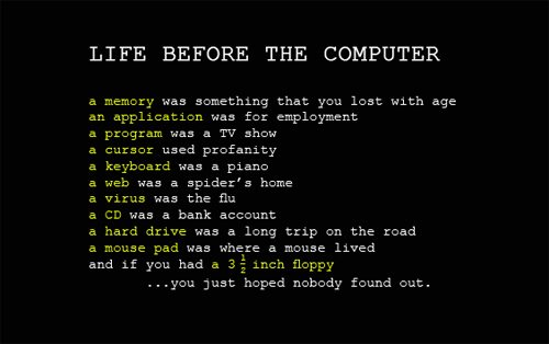 Life Before Computer