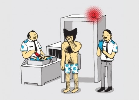 Wolverine в аэропорту