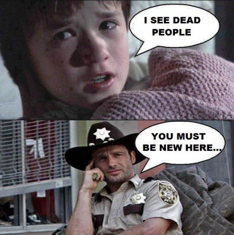 Walking Dead vs Sixth Sense