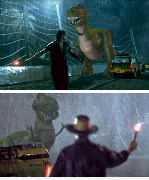 Jurassic Park vs Toy Story