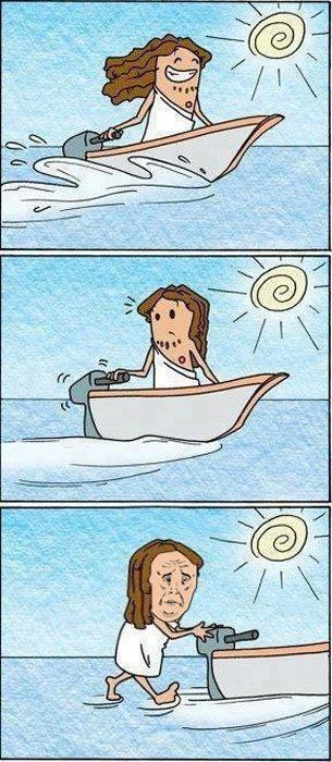 Иисус на лодке