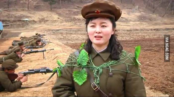 Камуфляж в Северной Корее