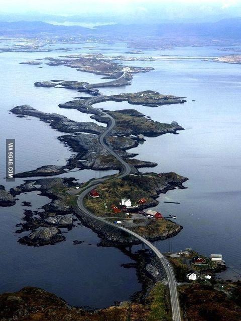 Дорога в Норвегии